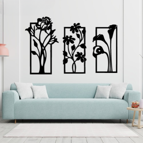 3d Flower Frame Wall Art | Wooden Flower Frame Wall Art | Wall Decoration | Decor For Home Wall Decoration Attractive Wooden Wall Art